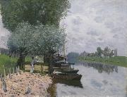 Alfred Sisley La Seine a Bougival Spain oil painting artist